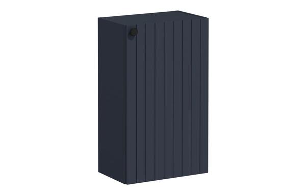 VitrA Root Groove 40cm 1 Door Slim Lower/Base Unit (RH Hinge) - Matt Dark Blue
